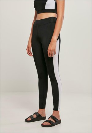 Leggings - black white