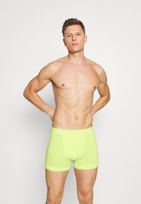 Calvin Klein Underwear TRUNK 3 PACK COTTON STRETCH - Cuecas boxer - maya blue/direct green/aqua luster