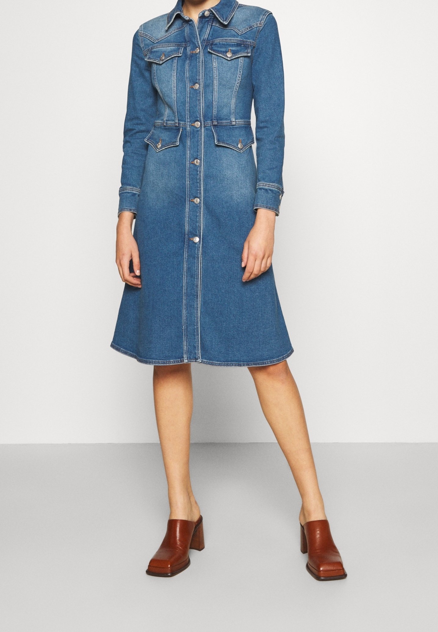 white christmas dresses 2015 Alexa Chung for AG 