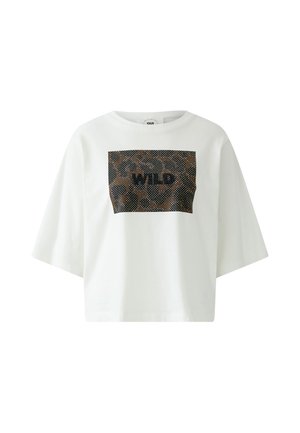 Oui, WILD - Print T-shirt - white