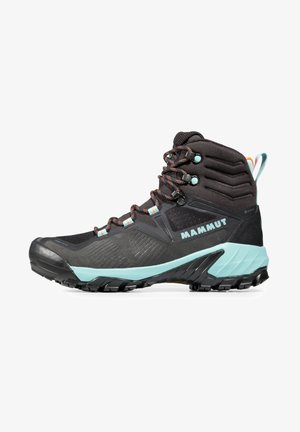 SAPUEN HIGH - Outdoorschoenen - black dark frosty