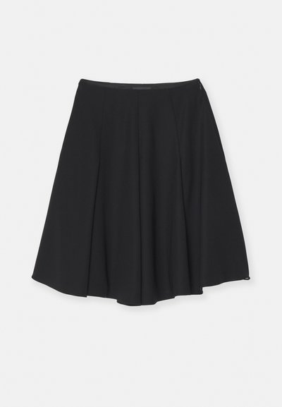 Emporio Armani GONNA - A-linjainen hame - black