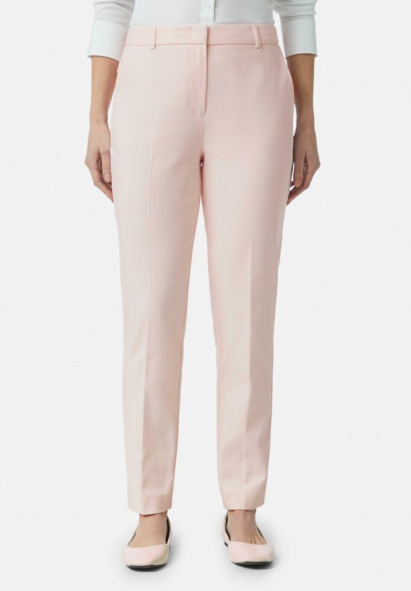 CIGARETTE EXTENSIBLE À PLIS DE REPASSAGE - Stoffhose - perlmuttrosa