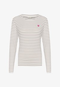 Unselected, chalk grey fuchsia heart