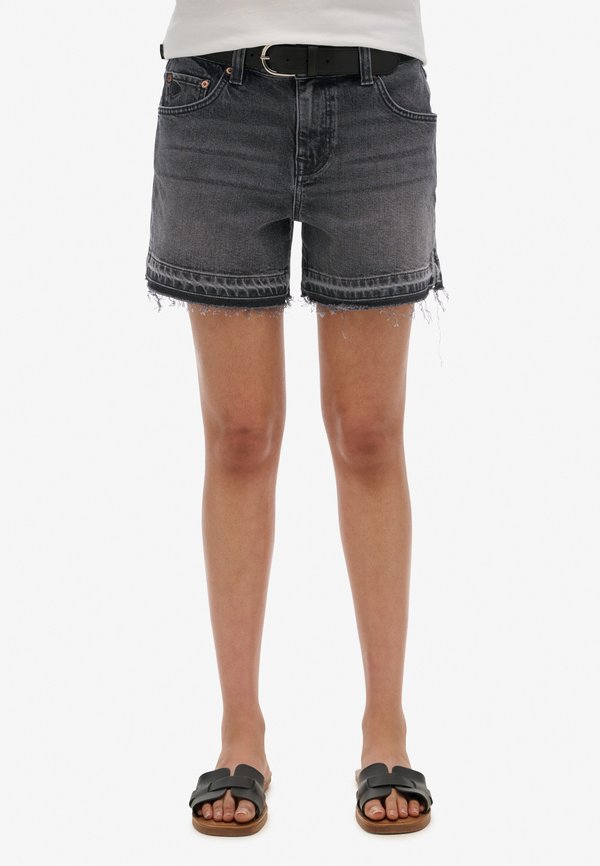 MID RISE CUT OFF - Jeans Shorts