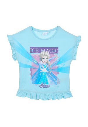 ELSA - Print T-shirt - blau
