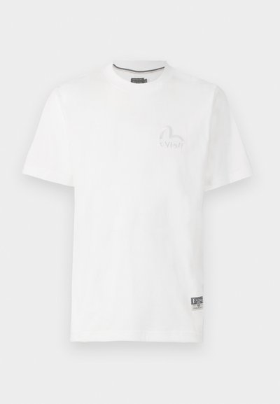 Evisu LOGO TEE - Jednoduché tričko - white