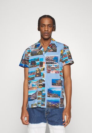 BIJAN - Shirt - blue