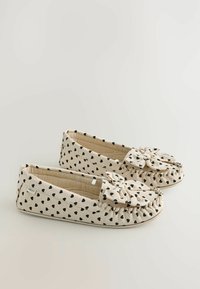 REGULAR FIT  - Mokkasiner - black white