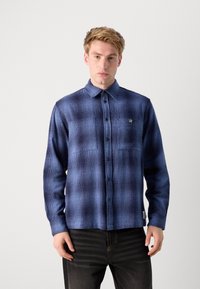 Scotch & Soda SHADOW CHECK SHIRT - Shirt - peacoat
