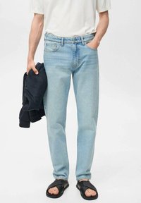 Mango REGULAR-FIT  - Straight leg -farkut - light blue