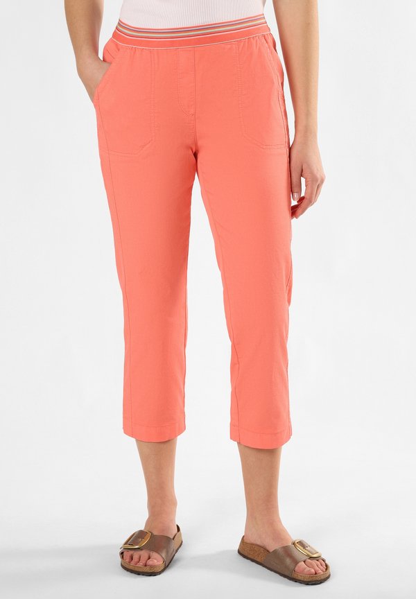 SUE - Stoffhose - koralle