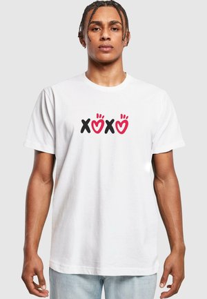 VALENTINES DAY XOXO - T-Shirt print - white