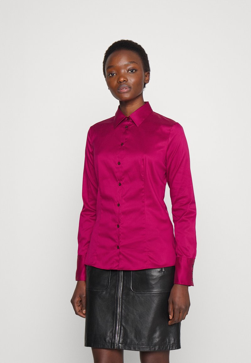 HUGO THE FITTED - Blusa com botões - open red