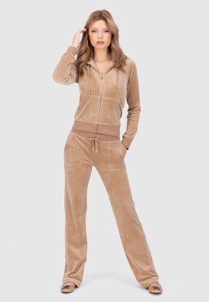 CLASSIC HOODIE HW - Zip-up sweatshirt - caramel