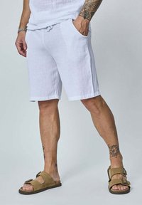 FRILIVIN LÉGER EFFET - Short - blanc