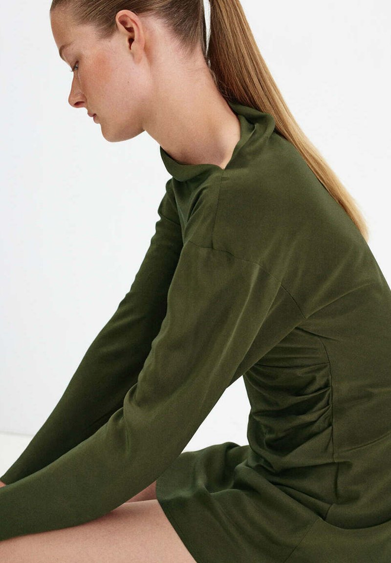 Mango ADULT - Jersey dress - light green