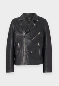 EAGLE JACKET  - Chaqueta de cuero - black