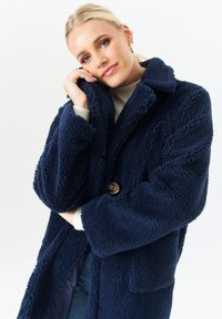 GINI LONDON LONGLINE - Winter coat - blue