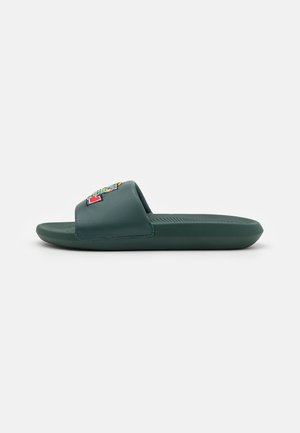 CROCO SLIDE - Muiltjes - green/yellow