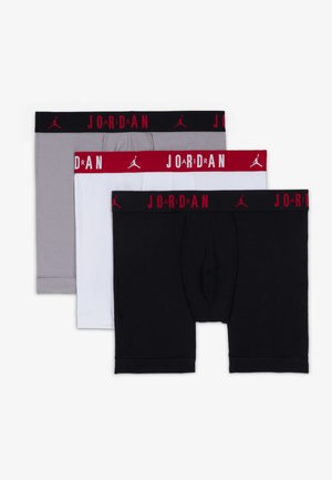 FLIGHT CORE 3 PACK - Boxerkalsong - black/white
