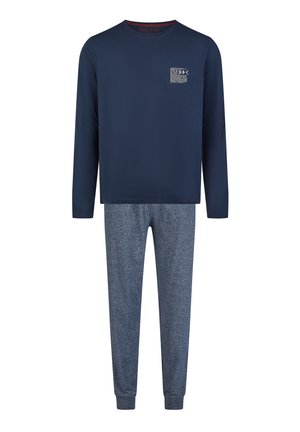 Phil & Co. Berlin SET LONG - Pyjama - blue grey