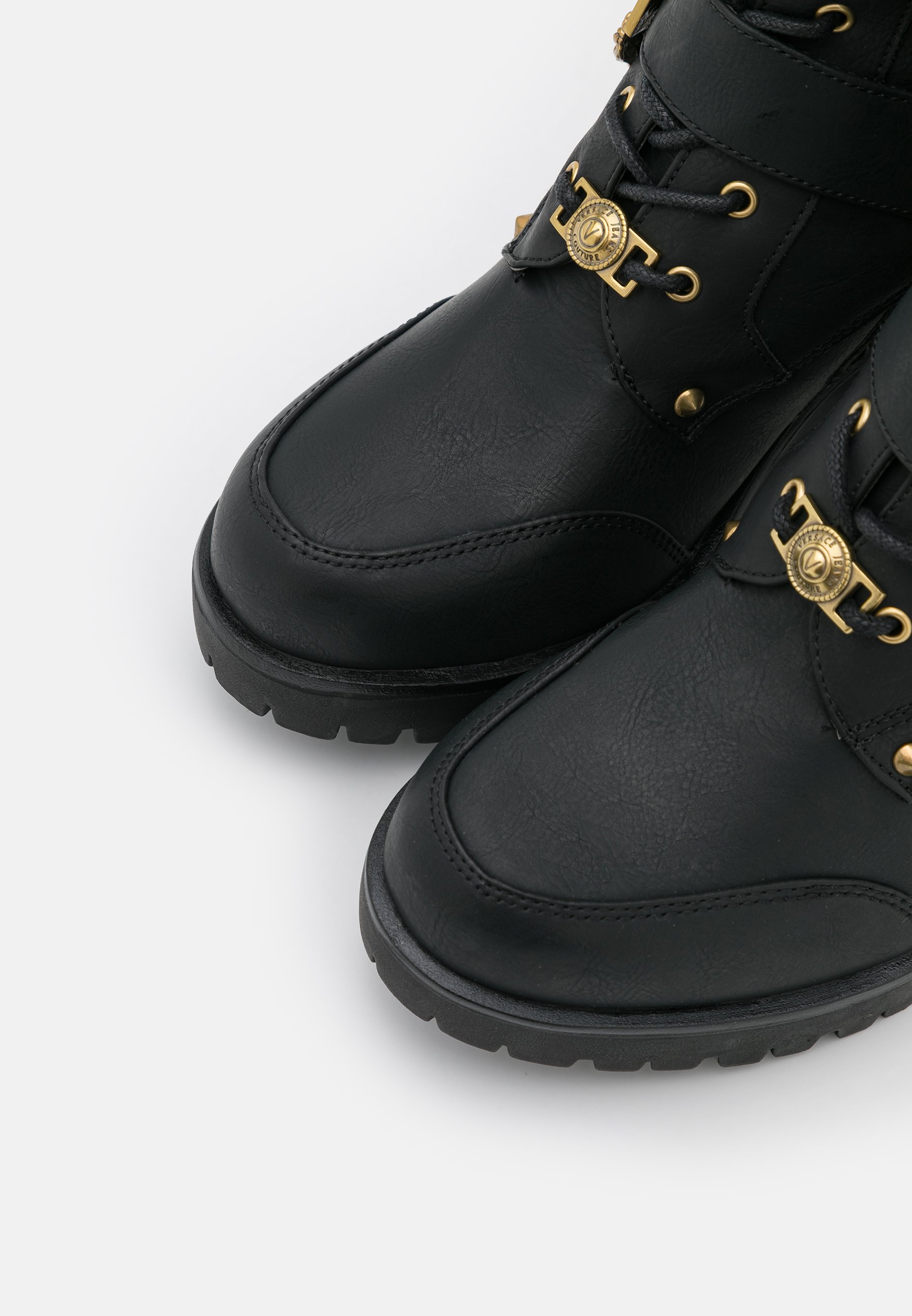 Versace Jeans Couture Botas con cordones - nero/negro - Zalando.es