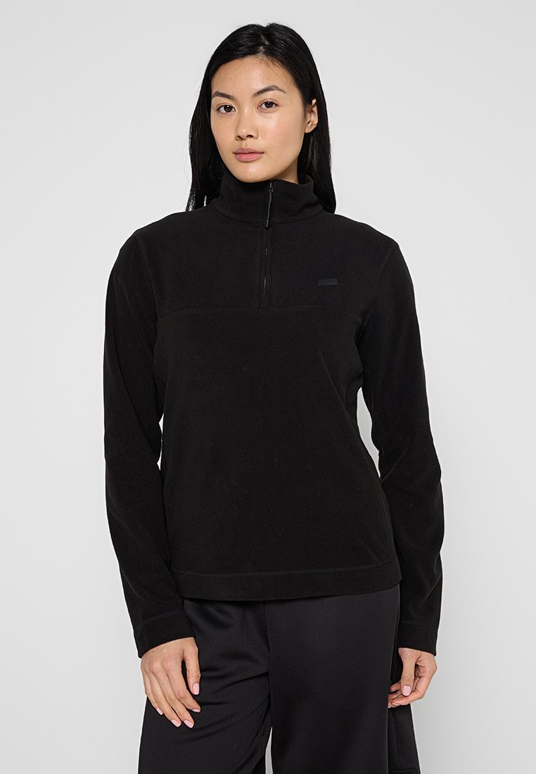 Rains Fleece trui zwart