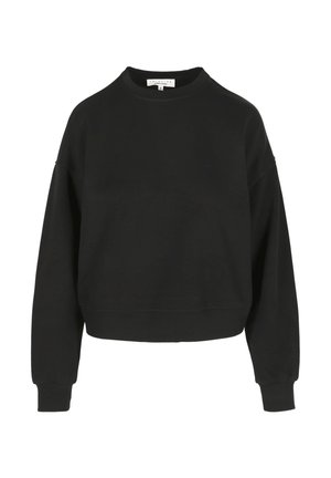 LolaLiza, RELAXED CREW NECK SWEATSHIRT RELAXED CREW NECK SWEATSHIRT - Pusa - black