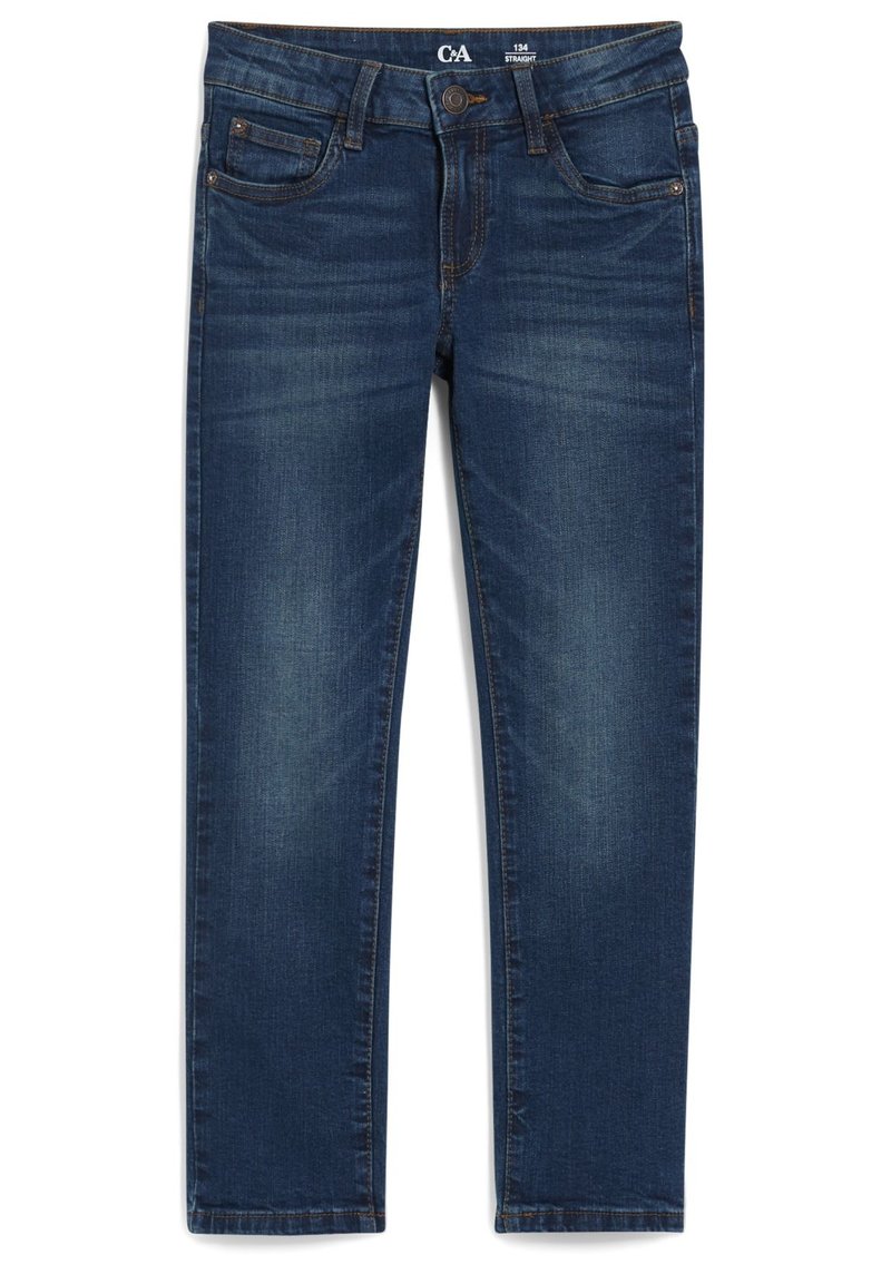 C&A Slim fit jeans donkerblauw denim