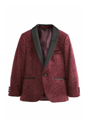 REGULAR FIT - TEXTURED - Blazere - burgundy red
