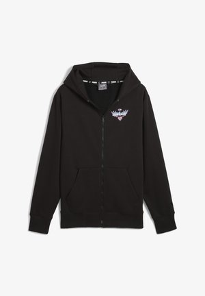 Puma IRIDESCENT HORNETS BASKETBALL - Felpa con zip - black