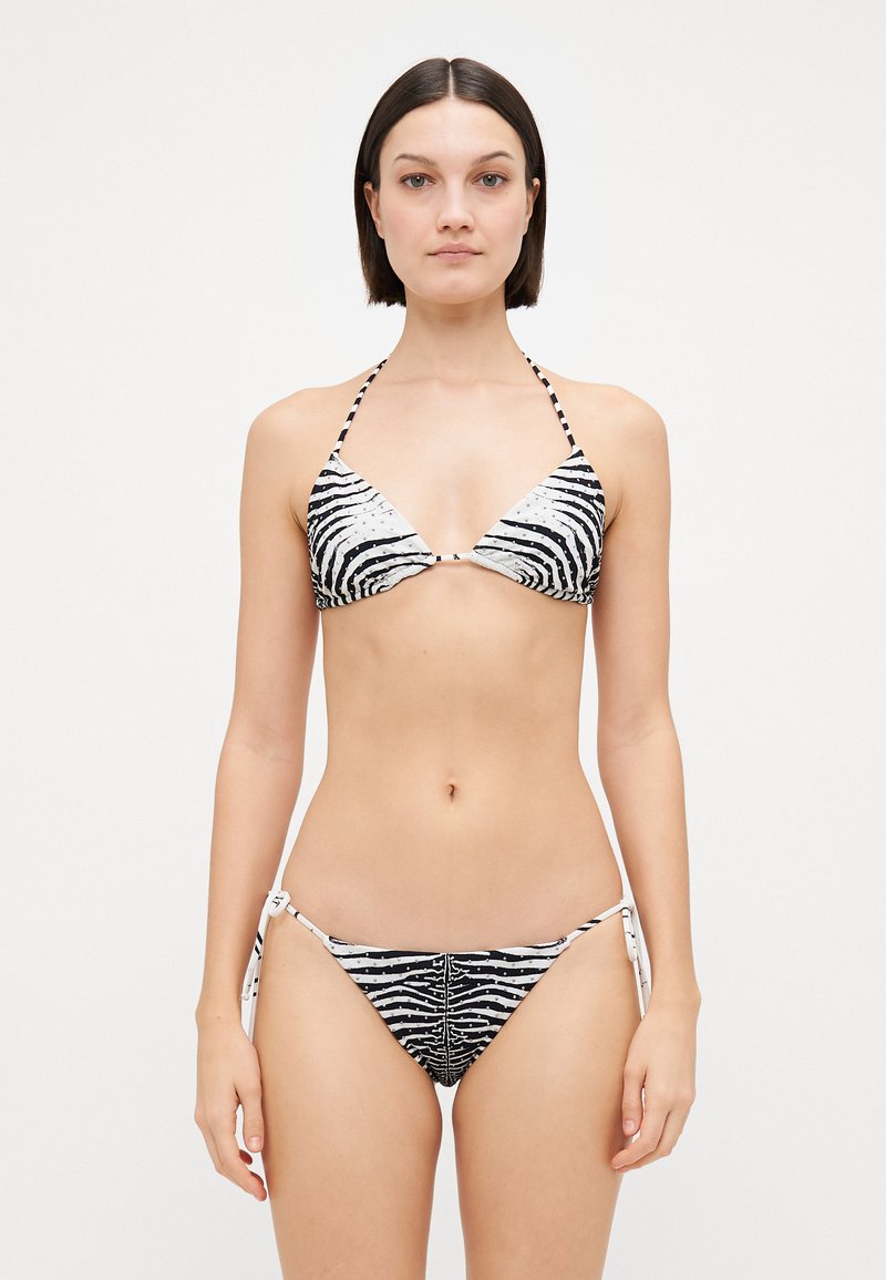 Roberto Cavalli - Bikini - bianco/nero, Agrandir
