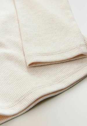Next, RIBBED LONG SLEEVE TOP STANDARD - Camiseta de manga larga - neutral