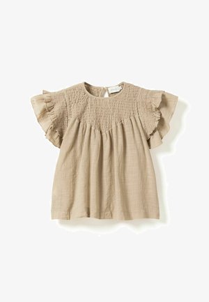 Noella, N-MAURA BLOUSE - Pluus - grey ivory