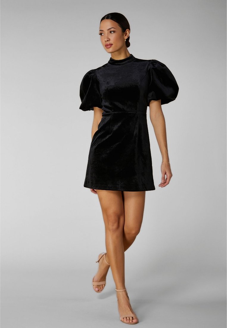 Jarlo Cocktailjurk zwart Jarlo Cocktailjurk zwart