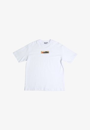 Arrow & Beast, ARROW & BEAST AUTO INFERNO T-SHIRT - T-shirt print - white