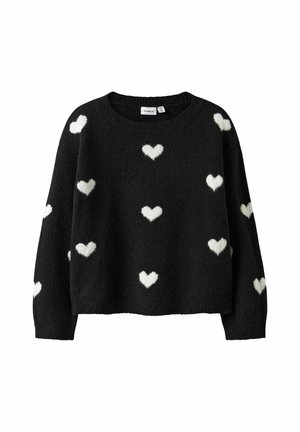 REGULAR FIT - Maglione - black