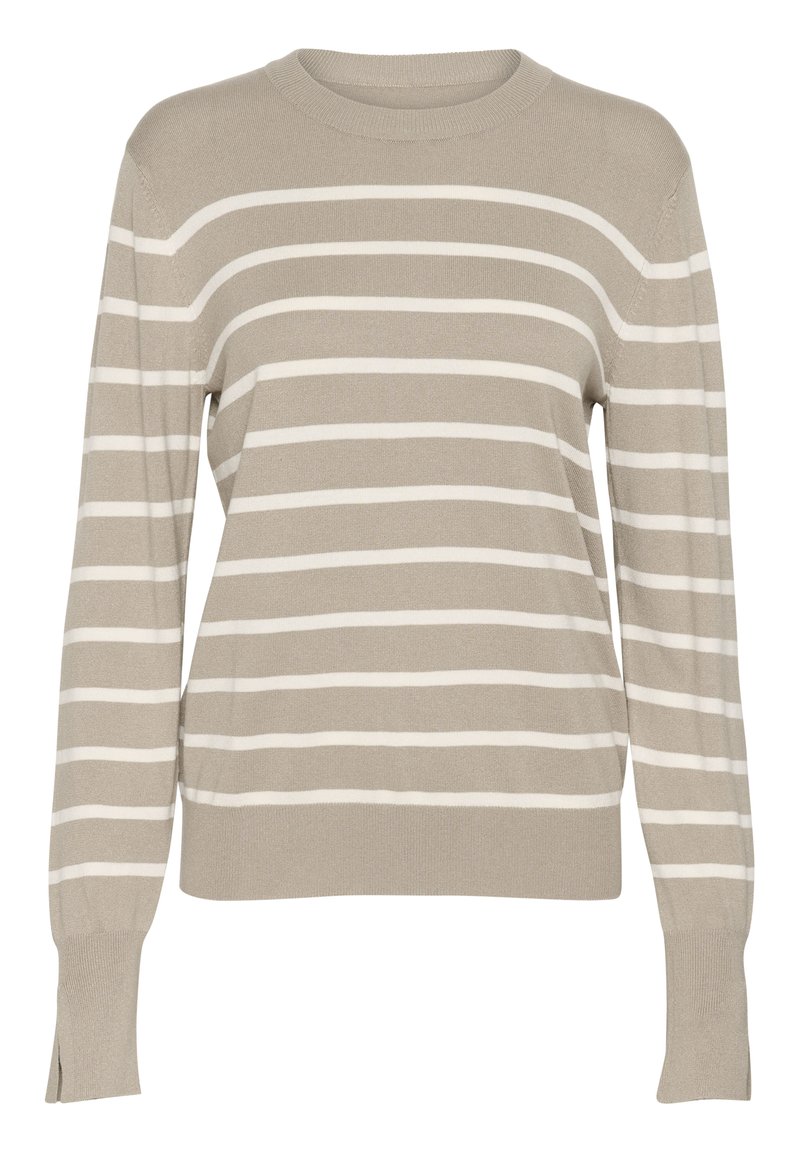 culture Trui beige mêleerd