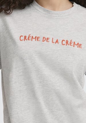 ICHI, MADELLY - Camiseta estampada - alloy melange
