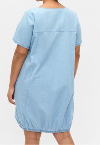 Zizzi Farkkumekko - light blue