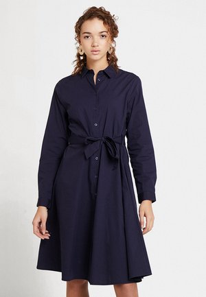 SARAH - Skjortekjole - navy