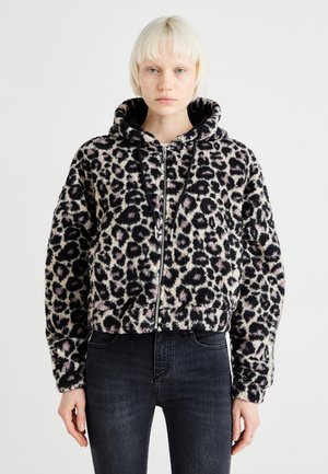 NMCUDDLE CROP JACKET - Veste polaire - eggnog
