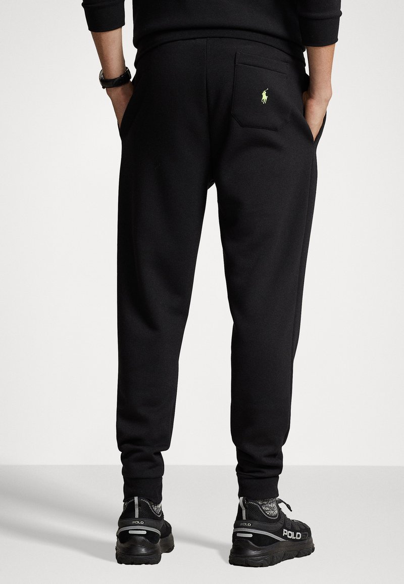 black polo jogging pants