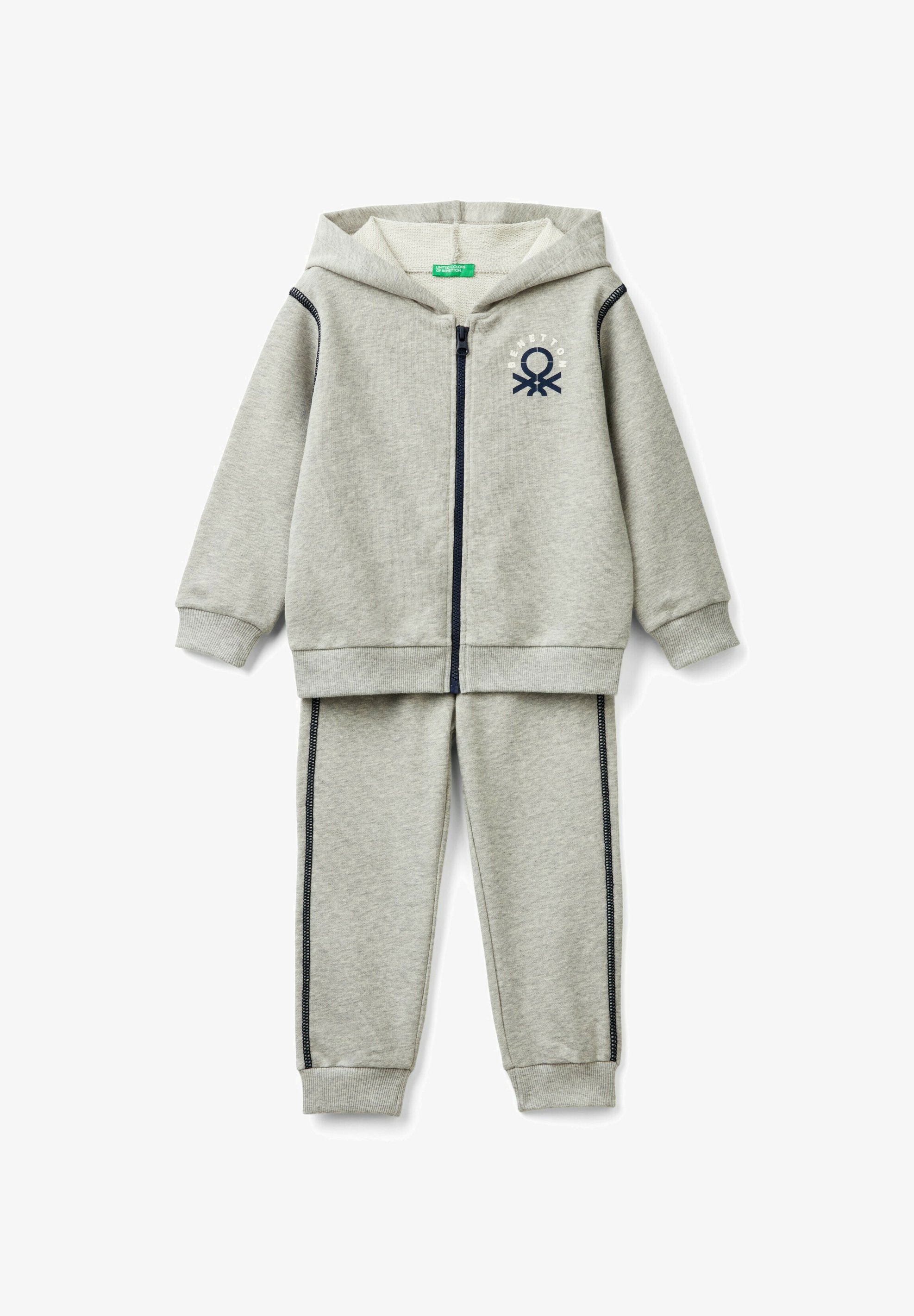 United Colors of Benetton SET Tracksuit grey Zalando