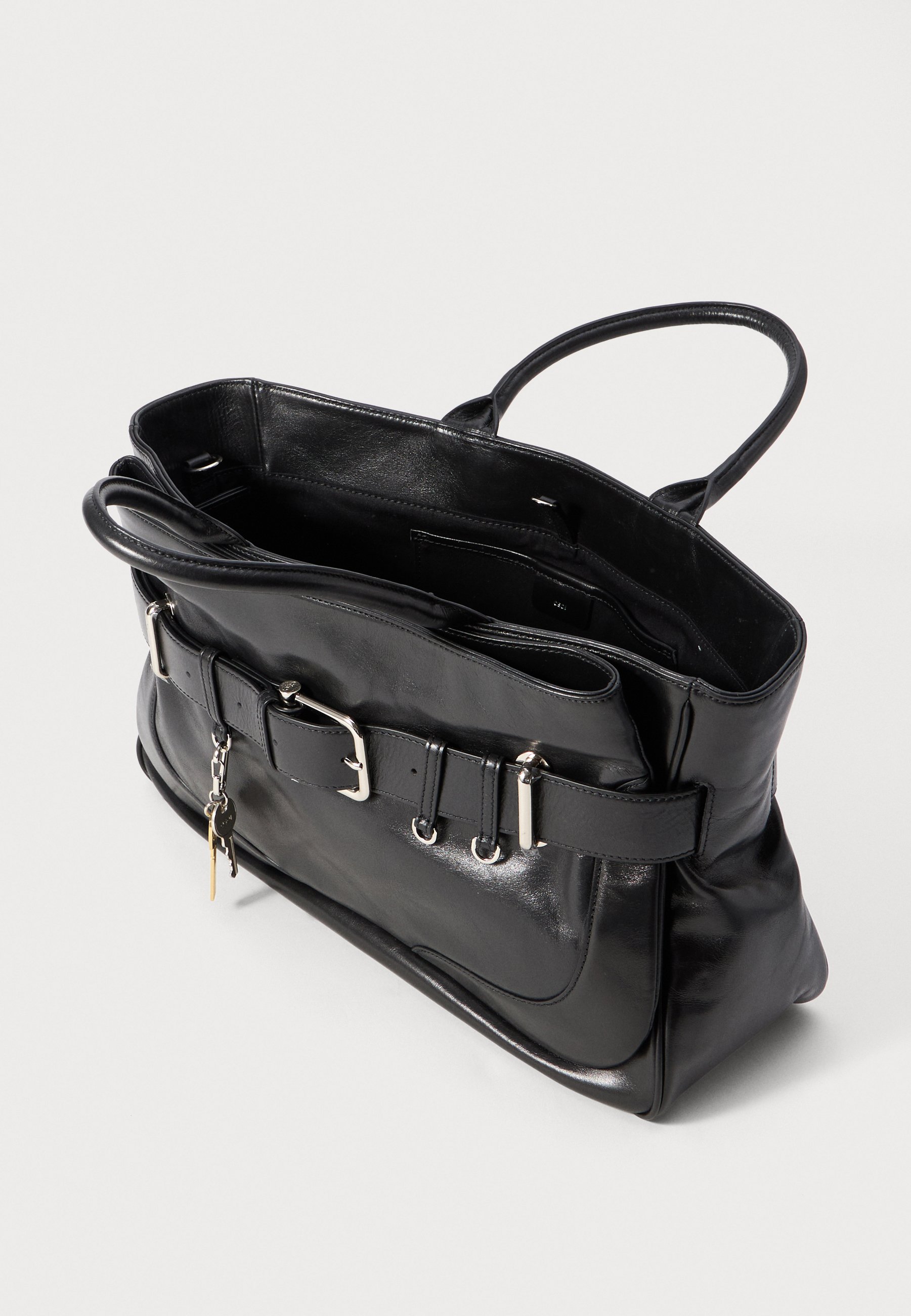 Osoi TOTE BROCLE - Handbag - stone black/black - Zalando.co.uk