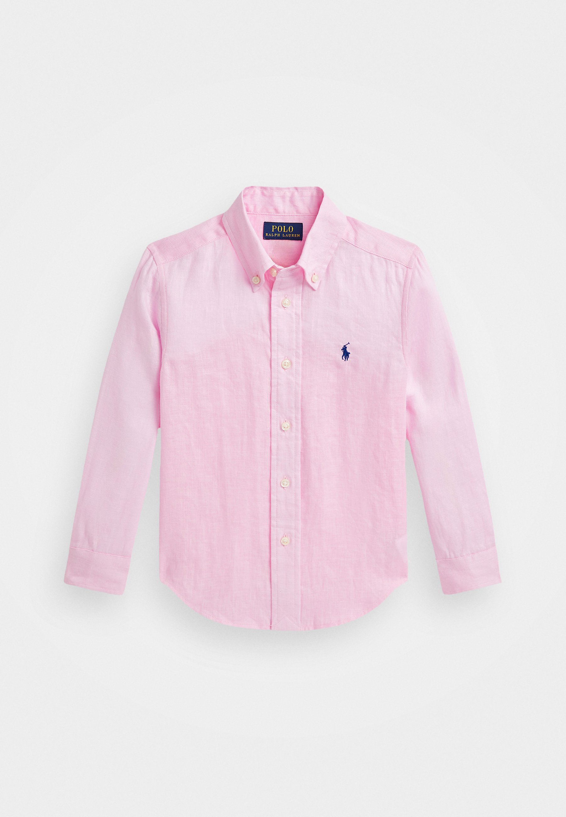 Polo Ralph Lauren LINEN SHIRT Camicia carmel pink/fuxia Zalando