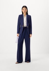 Elisabetta Franchi PANT - Püksid - navy