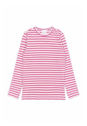 The New MOORE TEE - Neule - ibis rose striped