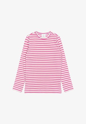 The New MOORE TEE - Pulover - ibis rose striped